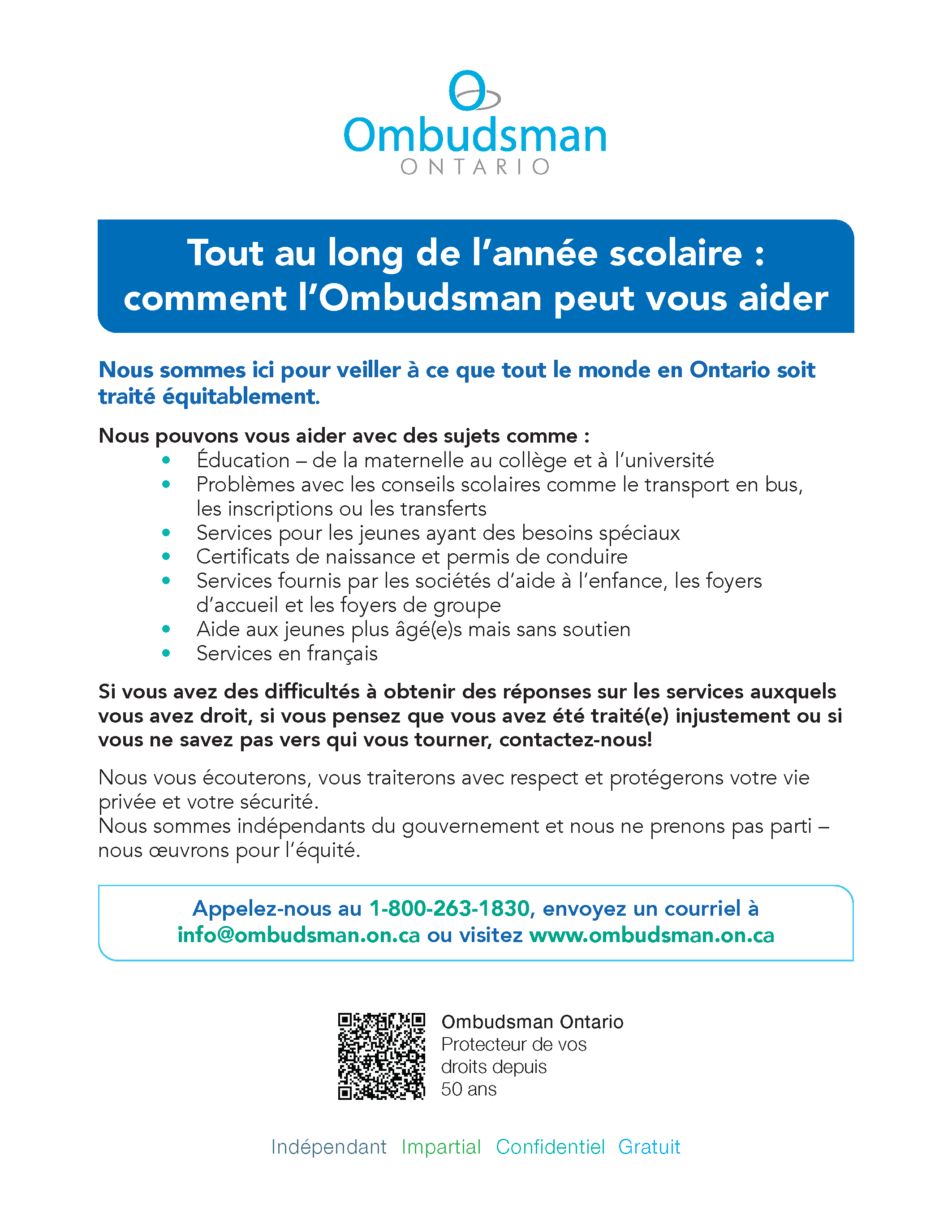 Lien vers Suggestions pour les conseils scolaires-Avis d’interdiction